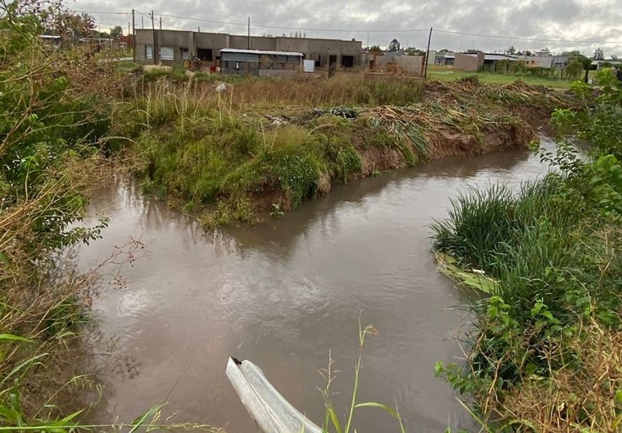 Bragado, una de las localidades más afectadas por la lluvias 