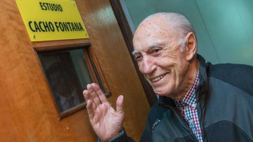 Cacho Fontana se encuentra internado en el hospital Fernández