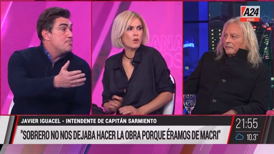 Javier Iguacel fue acusado en TV de corrupto por el Pollo Sobrero