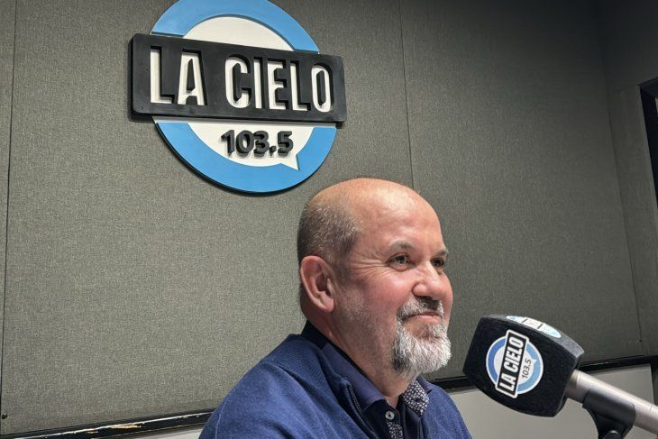Julio Chaparro pasó por LA CIELO y habló de su proyecto de estadio para Gimnasia.