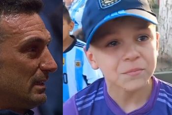Cómo fue el encuentro entre el nene salteño que fue viral y la Selección Argentina