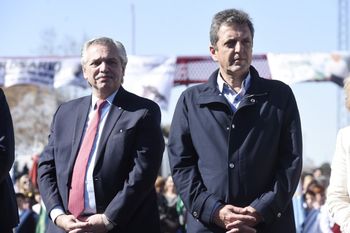 El presidente Alberto Fernández y el candidato Sergio Massa encabezarán un acto en Avellaneda este mediodía