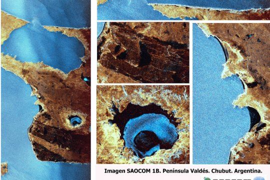 Saocom 1B: difundieron las primeras imágenes tomadas por el satélite argentino.