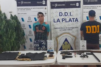 El joven detenido en La Plata acusado de ser dealer y de alquilar armas