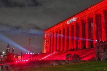 en medio de la toma de universidades, derecho de la uba fue tomada por campari