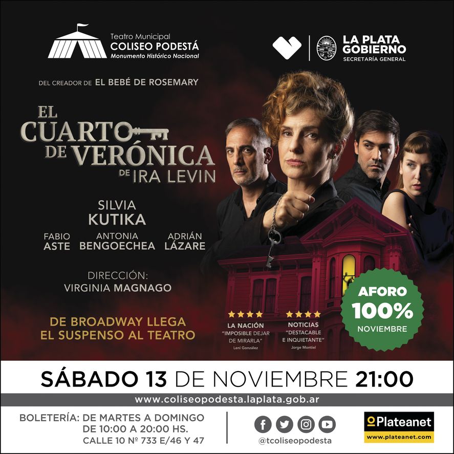 Teatro Coliseo Podestá De La Plata Cartelera De Noviembre Infocielo 2715