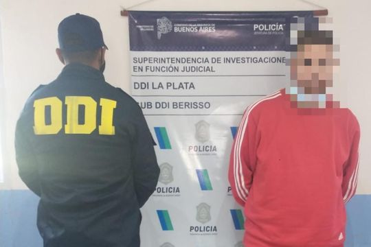 El presunto depravado fue detenido en 55 entre 12 y 13 de La Plata