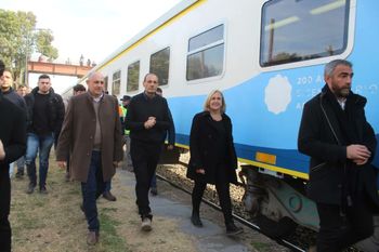 Daniel Stadnik lamentó que el tren deje de llegar a Carlos Casares.