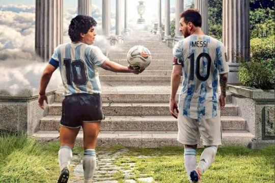 Lionel Messi, Diego Maradona y la Selección Argentina