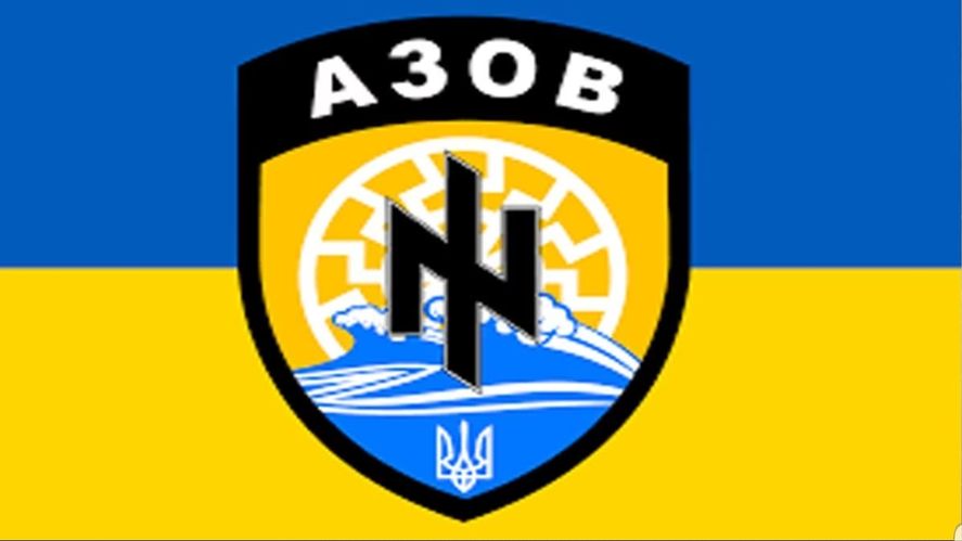 El escudo con símbolos nazis pertenece al batallón Azov, es parte del ejército de Ucrania desde 2014 cuando combatió ferozmente a Rusia en aquel conflicto por Crimea y el este del país 