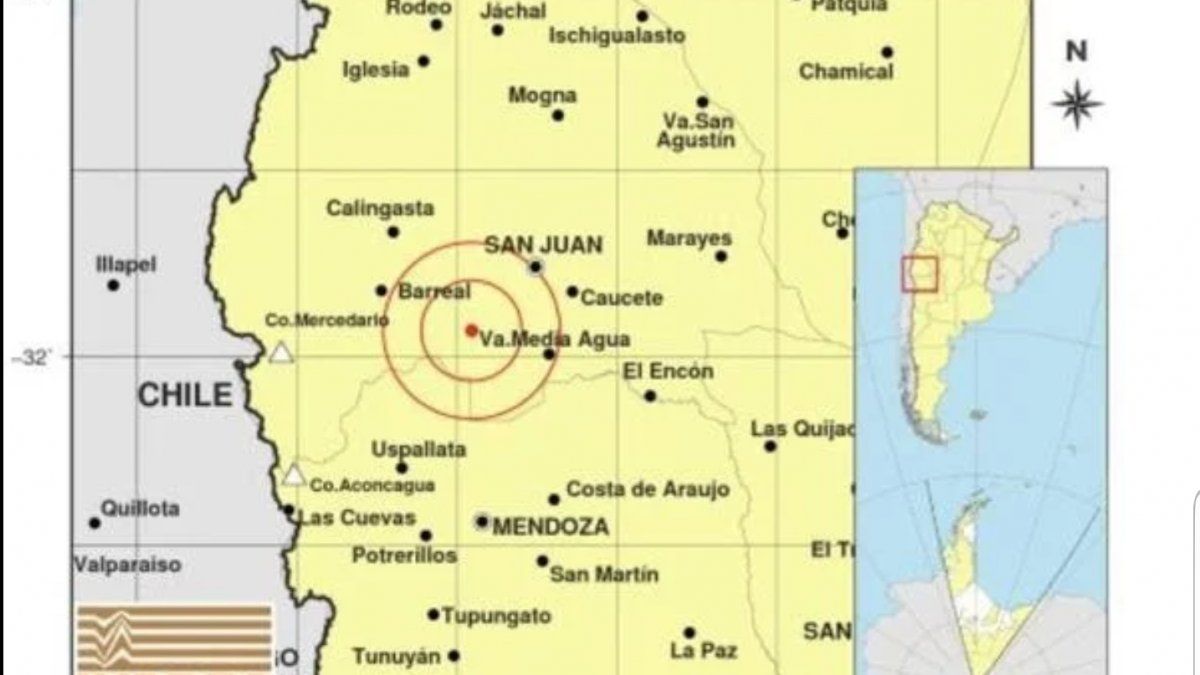 Terremoto: Un tremendo temblor sacudió San Juan, fue de 6 ...