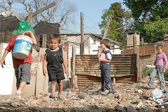 ninez y juventud en peligro: la pobreza alcanza al 38% de la poblacion menor de 20 anos