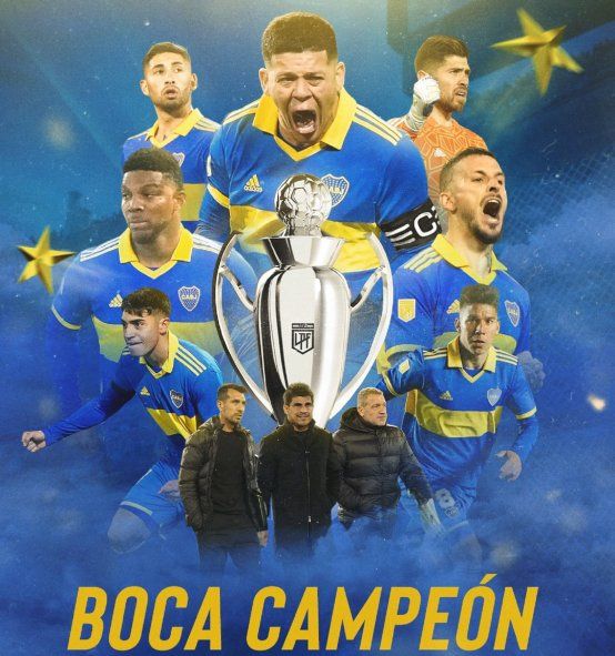 Boca campeón del Torneo de la Liga Profesional