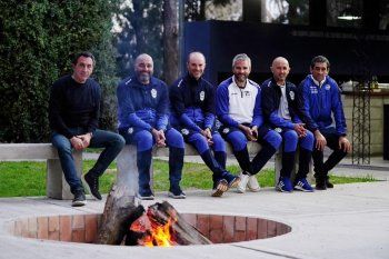 Mariano Cowen junto a Marcelo Méndez inauguraron la Usina Mens Sana en Estancia Chica, la nueva obra de Gimnasia 