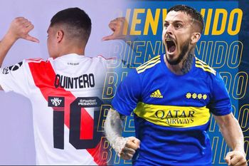 River y Boca le dan la bienvenida a quienes lucharon cara a cara por la Libertadores 2018.