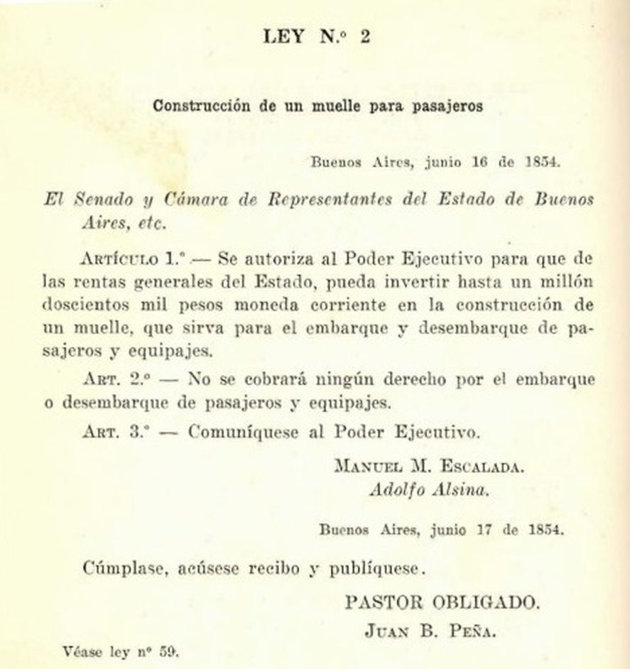 Cuáles fueron las 10 primeras leyes de la Provincia de Buenos Aires