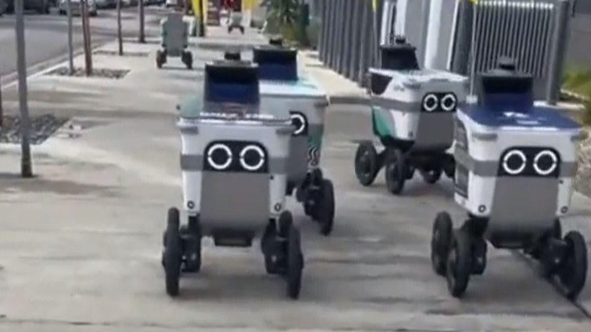 Te Mostramos El Robot Delivery Funcionando En Los Ángeles | Infocielo