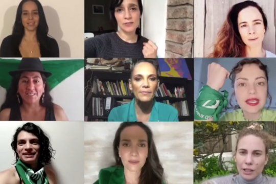 En el marco del Día por la Legalización del Aborto en América Latina y el Caribe, Actrices Argentinas se sumaron al pañuelazo virtual. 