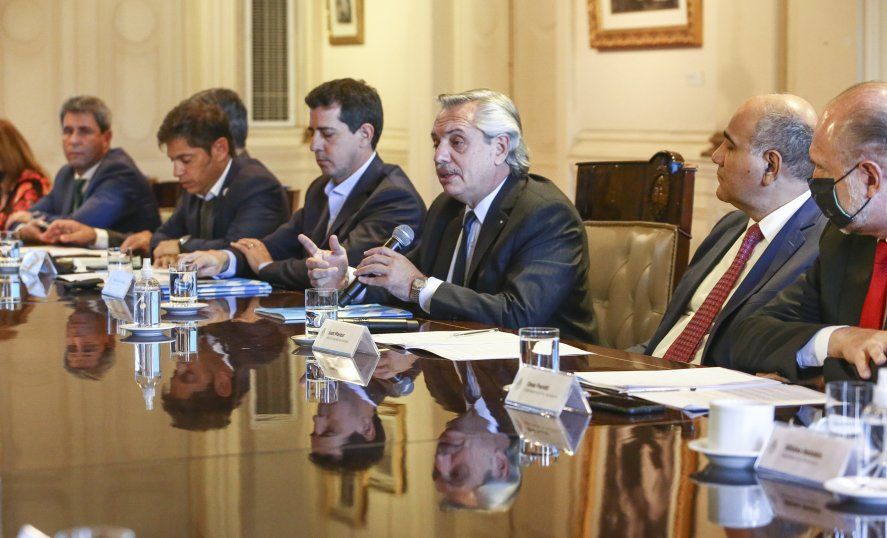 El presidente Alberto Fernández encabezará en la Casa Rosada una nueva cumbre de Gobernadores. Axel Kicillof estará presente.