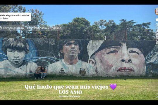 Giannina Maradona y el amor eterno por Gimnasia y su visita a Estancia Chica junto a Claudia Villafañe 