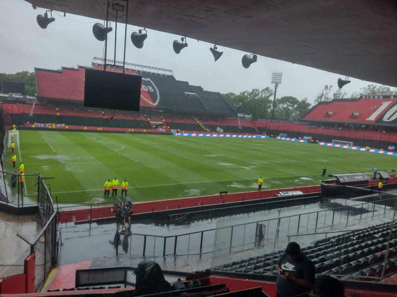 Así está el estadio de Newell´s en Rosario a la espera de Gimnasia y Colón
