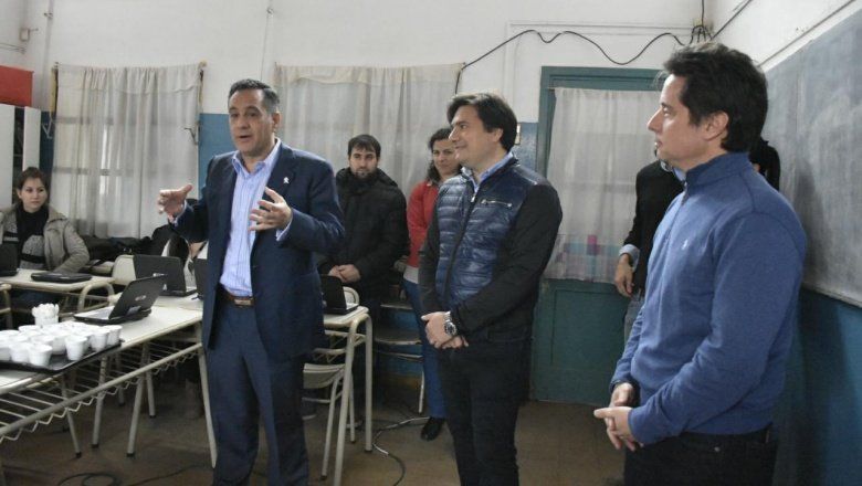 Los ministros de Educación nacional y provincial visitaron General Rodríguez