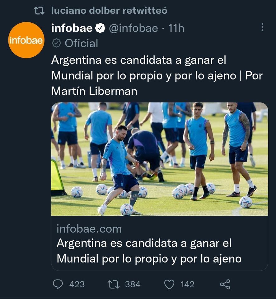 Algunos memes reflejan el agrio momento vivido en el primer partido de la selección argentina en el Mundial de Qatar 2022. La mifa y el sarcasmo a la orden del día en redes sociales 