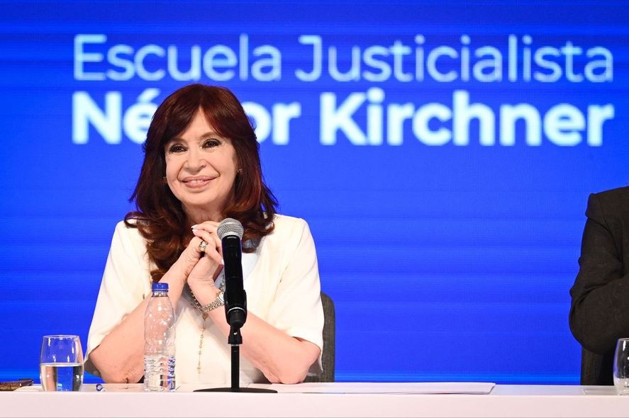 Cristina Kirchner en La Plata.