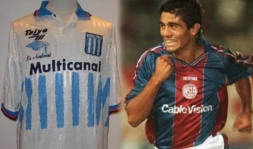 Racing y San Lorenzo vistieron de manera provisioria camisetas de confección propia junto a Taiyo y Mebal.