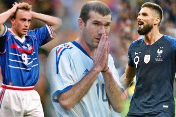 Cuatro de los últimos cinco campeones defensores se despidieron en fase de grupos. Francia arrancó el Mundial Qatar 2022 para que no se repita. Eso sí: nunca ganó la copa si su 9 marcó goles...