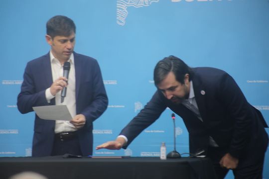 Nicolás Kreplak juró como Ministro de Salud bonaerense