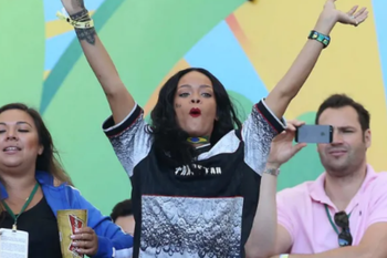 El fake de Rihanna en el Mundial Qatar 2022