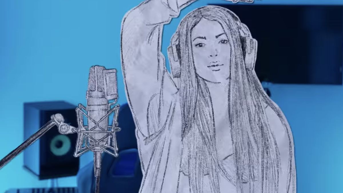 El increíble video que muestra cómo se hizo el efecto dibujo de Shakira en el video de Bizarrap | Infocielo