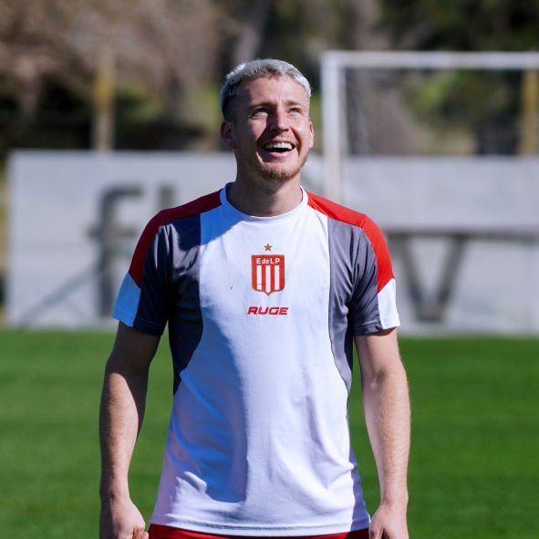 Santiago Ascacibar, la gran novedad para Eduardo Domínguez en el entrenamiento de Estudiantes