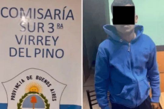 El menor detenido está acusado de matar a un albañil en Virrey del Pino