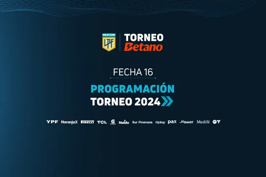 liga profesional: partidos, horarios y tv de la fecha 16