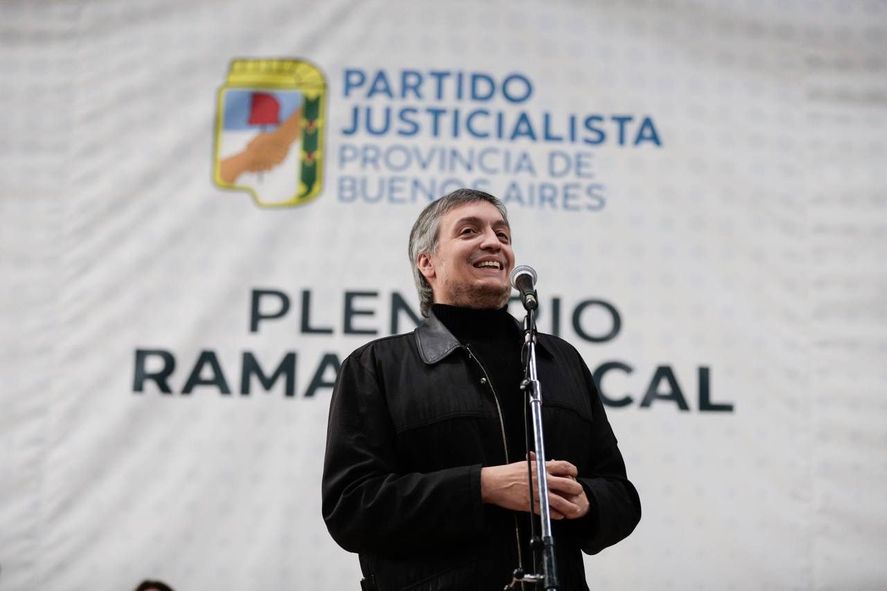 Desde Baradero, Máximo Kirchner volvió a apuntarle a Martín Guzmán