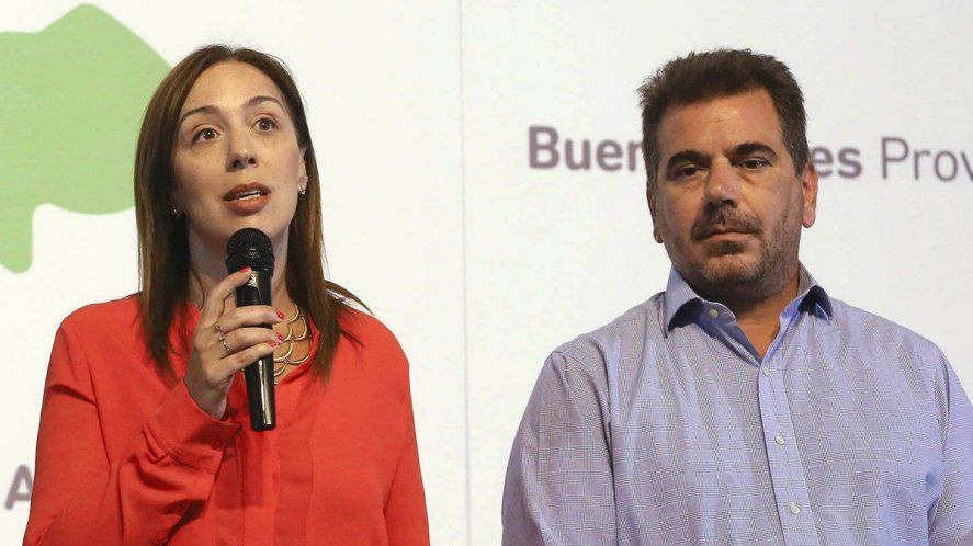 La exgobernadora María Eugenia Vidal quiere limitar las reelecciones indefinidas para sindicalistas. La apoyó Cristian Ritondo.