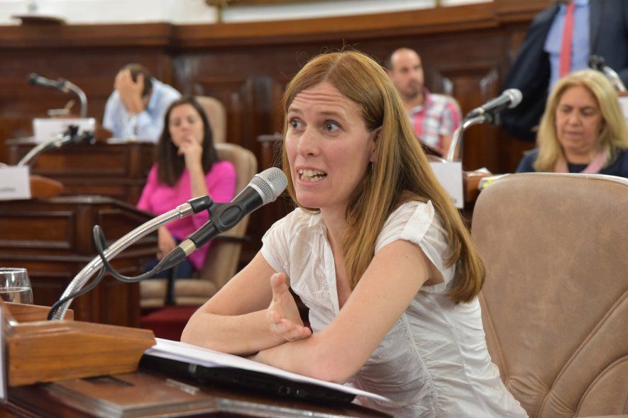 Yanina Lamberti, concejala del FdT que exige la adecuación a la ley de protección de los derechos del niño en La Plata