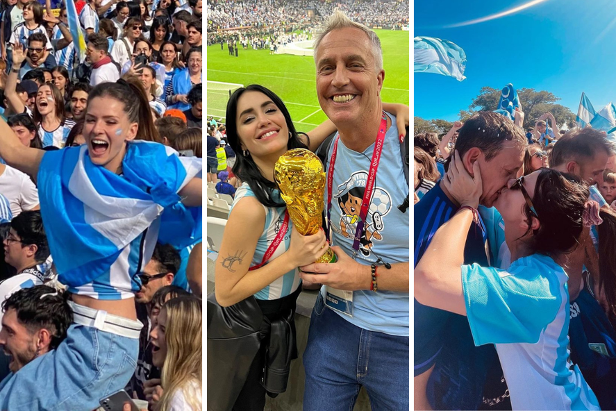 El Festejo De Los Famosos Tras El Triunfo De Argentina En El Mundial ...