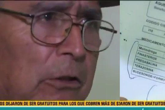 un periodista se quebro en vivo ante el relato de un jubilado: me atienden como a un perro