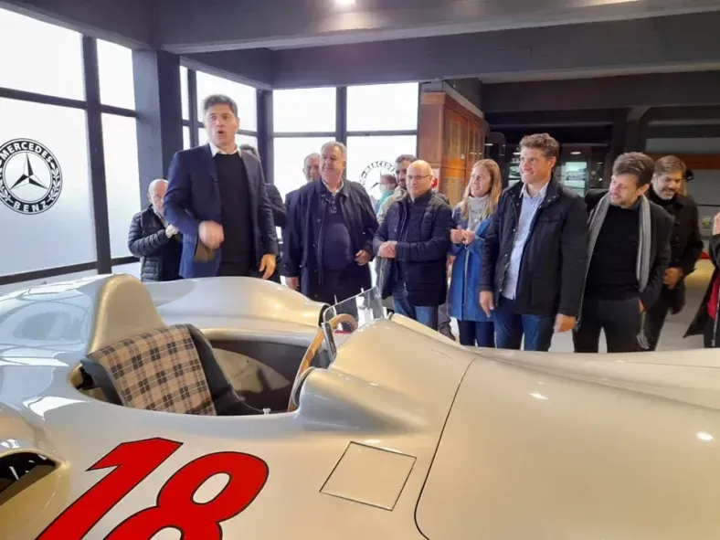 Axel Kicillof prometió acompañar al Municipio de Balcarce para recuperar el autódromo Juan Manuel Fangio