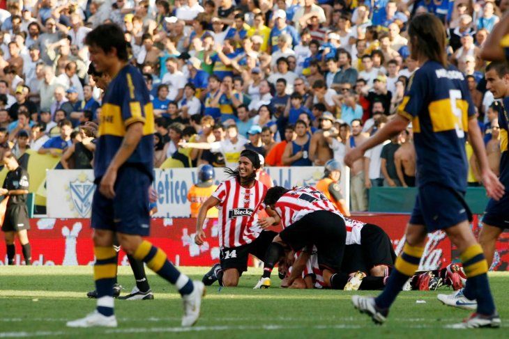 En 2006 Estudiantes se consagró campeón, mano a mano en un desempate frente a Boca.