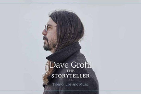 Dave Grohl decidió publicar su primer libro, bajo el nombre “The Storyteller: Tales of Life and Music”.