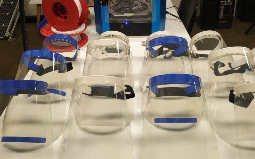 Universidades de la Provincia fabrican máscaras para hospitales: piden impresoras 3D para aumentar la producción