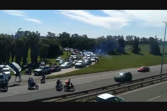 Diego Maradona caravana Tripera a puro amor y festejos CieloSport