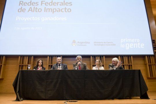 Presentación del proyecto Redes Federales de Alto Impacto.