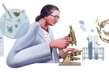 Este lunes, la homenajeada en el doodle de Google es la científica india, Kamal Ranadive.