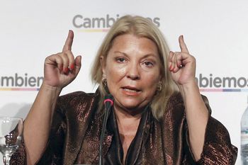 la advertencia de elisa carrio a javier milei: si cristina gana la provincia, cae el gobierno