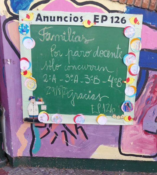 El paro del SUTEBA Multicolor dificulta el dictado de clases en las escuelas públicas de la provincia de Buenos Aires.